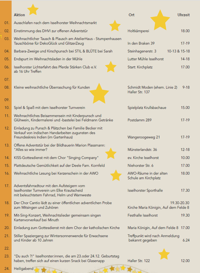 Der Adventskalender